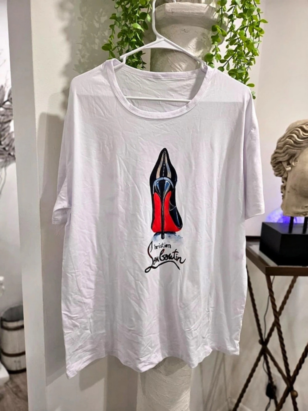 White Graphic Tee